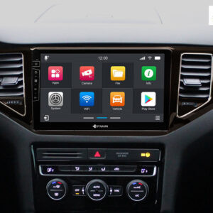 D9-135B Premium 192 GB Android Autoradio für VW Golf Sportsvan mit 4 x 100W Class-D Verstärker, 10,1 Zoll Display (hochauflösend), Inkl. Head-up-Display, Apple CarPlay und Android Auto – Bild 3