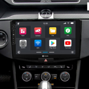 D9-2B Premium 192 GB Android Autoradio für VW Passat B7 mit 4 x 100W Class-D Verstärker, 10,1 Zoll Display (hochauflösend), Inkl. Head-up-Display, Apple CarPlay und Android Auto – Bild 3