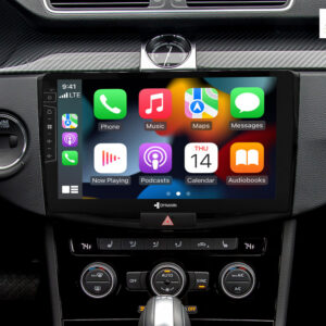 D9-2B Premium 192 GB Android Autoradio für VW Passat B7 mit 4 x 100W Class-D Verstärker, 10,1 Zoll Display (hochauflösend), Inkl. Head-up-Display, Apple CarPlay und Android Auto – Bild 4