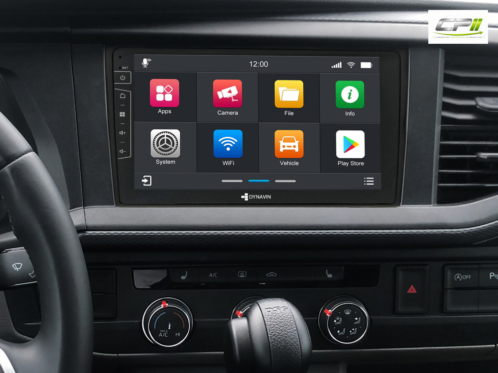 D9-333 Premium 192 GB Android Autoradio für VW T6.1 | Polo | Golf Sportsvan mit 4 x 100W Class-D Verstärker, 9 Zoll Display (hochauflösend), Inkl. Head-up-Display, Apple CarPlay und Android Auto – Bild 3