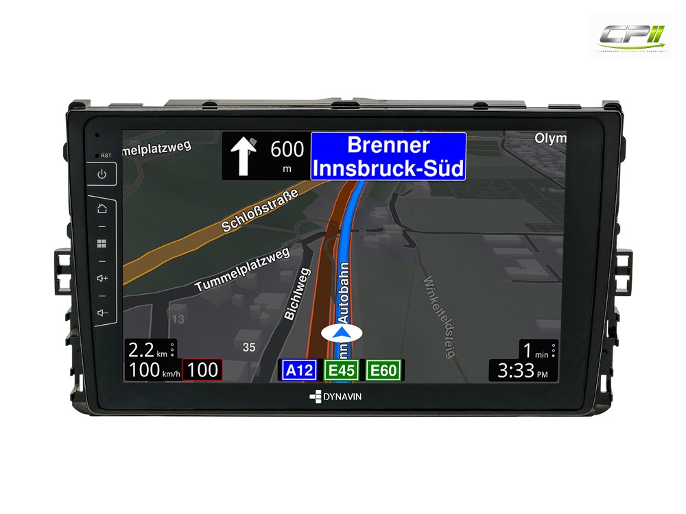 D9-333 Premium 192 GB Android Autoradio für VW T6.1 | Polo | Golf Sportsvan mit 4 x 100W Class-D Verstärker, 9 Zoll Display (hochauflösend), Inkl. Head-up-Display, Apple CarPlay und Android Auto – Bild 6