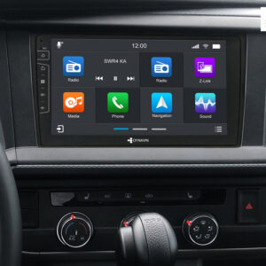 D9-333 Premium Flex 160 GB Android Autoradio für VW T6.1 | Polo | Golf Sportsvan mit 4 x 100W Class-D Verstärker, 9 Zoll Display (hochauflösend), Inkl. Head-up-Display, Apple CarPlay und Android Auto