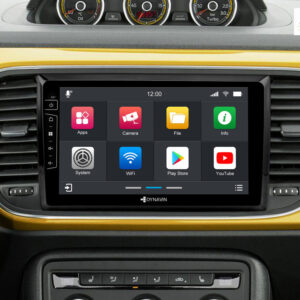 D9-36 Premium Android Autoradio für VW Beetle mit 4 x 100W Class-D Verstärker, 9 Zoll Display (hochauflösend), Inkl. Head-up-Display, Apple CarPlay und Android Auto – Bild 3