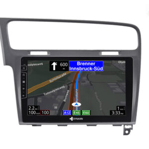 D9-3S Premium Flex Android Autoradio für VW Golf 7 mit 4 x 100W Class-D Verstärker, 10,1 Zoll Display (hochauflösend), Inkl. Head-up-Display, Apple CarPlay und Android Auto – Bild 6