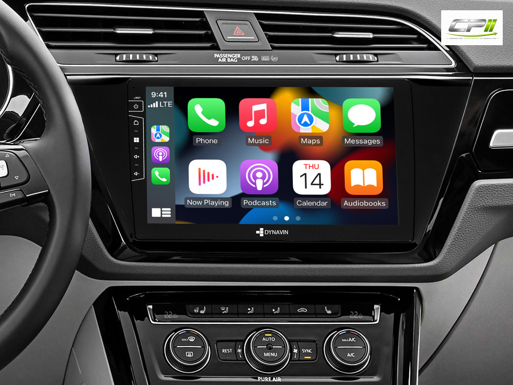 D9-40 Premium Flex Android Autoradio für VW Touran mit 4 x 100W Class-D Verstärker, 10,1 Zoll Display (hochauflösend), Inkl. Head-up-Display, Apple CarPlay und Android Auto – Bild 4