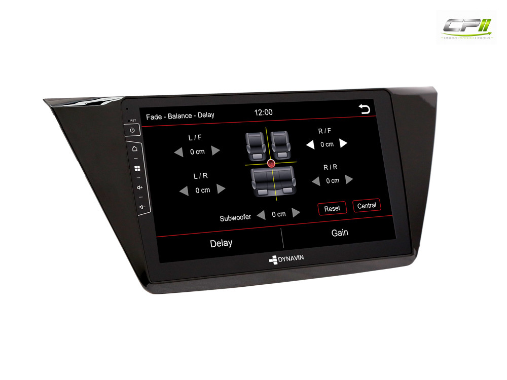 D9-40 Premium Flex Android Autoradio für VW Touran mit 4 x 100W Class-D Verstärker, 10,1 Zoll Display (hochauflösend), Inkl. Head-up-Display, Apple CarPlay und Android Auto – Bild 9