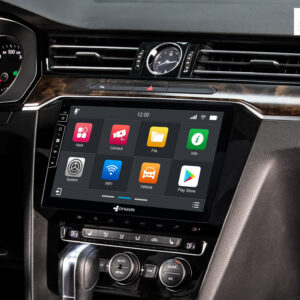 D9-55 Premium 192 GB Android Autoradio für VW Passat B8 mit 4 x 100W Class-D Verstärker, 10,1 Zoll Display (hochauflösend), Inkl. Head-up-Display, Apple CarPlay und Android Auto – Bild 3
