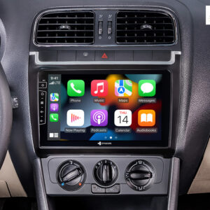 D9-69L Premium 192 GB Android Autoradio für VW Polo 6R mit 4 x 100W Class-D Verstärker, 9 Zoll Display (hochauflösend), Inkl. Head-up-Display, Apple CarPlay und Android Auto – Bild 5