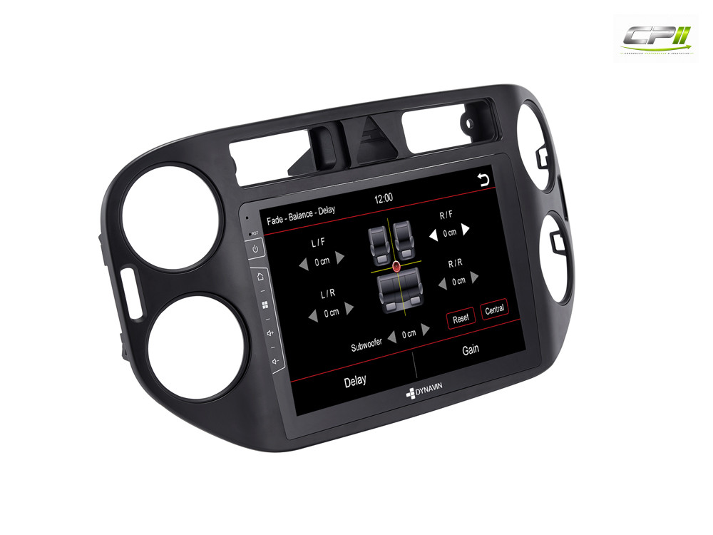 D9-83B Premium Flex 160 GB Android Autoradio für VW Tiguan 2007-2017 | Golf 5 mit 4 x 100W Class-D Verstärker, 9 Zoll Display (hochauflösend), Inkl. Head-up-Display, Apple CarPlay und Android Auto – Bild 7