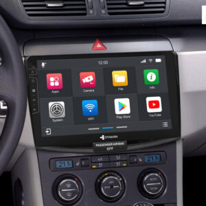 D9-B6B Premium Flex Android Autoradio für VW Passat B6 mit 4 x 100W Class-D Verstärker, 10,1 Zoll Display (hochauflösend), Inkl. Head-up-Display, Apple CarPlay und Android Auto – Bild 3