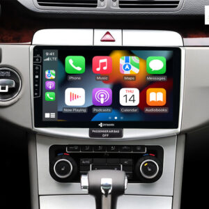 D9-B6S Premium Flex 160 GB Android Autoradio für VW Passat B6 mit 4 x 100W Class-D Verstärker, 10,1 Zoll Display (hochauflösend), Inkl. Head-up-Display, Apple CarPlay und Android Auto – Bild 4