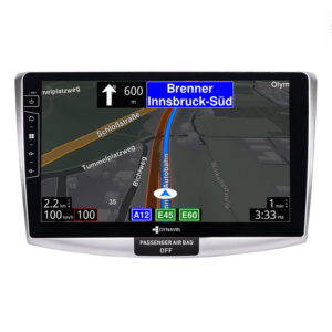 D9-B6S Premium Flex 160 GB Android Autoradio für VW Passat B6 mit 4 x 100W Class-D Verstärker, 10,1 Zoll Display (hochauflösend), Inkl. Head-up-Display, Apple CarPlay und Android Auto – Bild 6