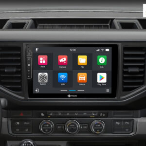 D9-CA Premium Android Autoradio für VW Crafter mit 4 x 100W Class-D Verstärker, 10,1 Zoll Display (hochauflösend), Inkl. Head-up-Display, Apple CarPlay und Android Auto – Bild 3