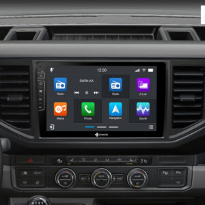 D9-CA Premium Android Autoradio für VW Crafter mit 4 x 100W Class-D Verstärker, 10,1 Zoll Display (hochauflösend), Inkl. Head-up-Display, Apple CarPlay und Android Auto