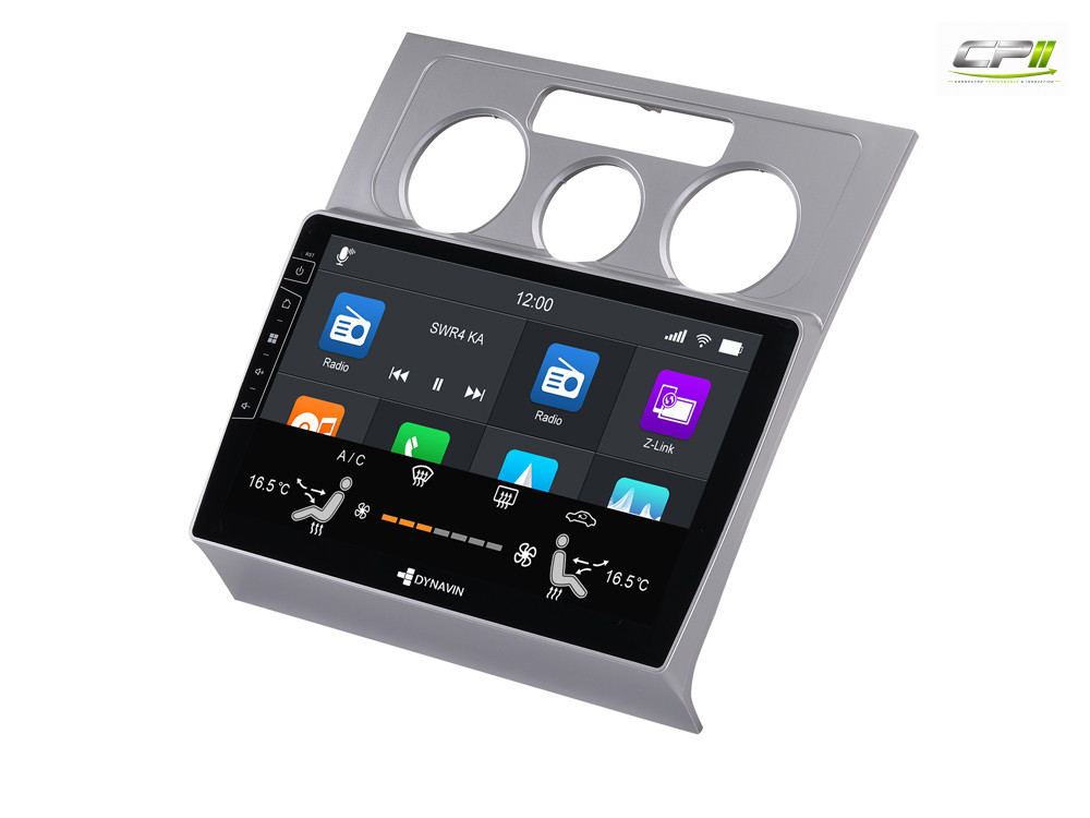D9-DF16 Premium Android Autoradio für VW Touran mit 4 x 100W Class-D Verstärker, 10,1 Zoll Display (hochauflösend), Inkl. Head-up-Display, Apple CarPlay und Android Auto – Bild 8