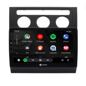 D9-DF17 Premium 192 GB Android Autoradio für VW Touran mit 4 x 100W Class-D Verstärker, 10,1 Zoll Display (hochauflösend), Inkl. Head-up-Display, Apple CarPlay und Android Auto – Bild 6