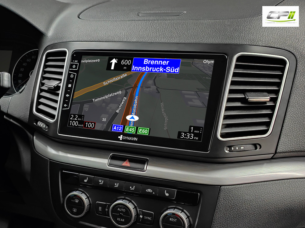 D9-DF56 Premium Android Autoradio für VW Sharan Seat Alhambra mit 4 x 100W Class-D Verstärker, 9 Zoll Display (hochauflösend), Inkl. Head-up-Display, Apple CarPlay und Android Auto – Bild 6