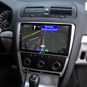 D9-DF63 Premium Flex Android Autoradio für Skoda Octavia II mit 4 x 100W Class-D Verstärker, 10,1 Zoll Display (hochauflösend), Inkl. Head-up-Display, Apple CarPlay und Android Auto – Bild 6