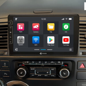 D9-T5 Premium 192 GB Android Autoradio für VW T5 Multivan mit 4 x 100W Class-D Verstärker, 9 Zoll Display (hochauflösend), Inkl. Head-up-Display, Apple CarPlay und Android Auto – Bild 4