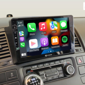 D9-T5 Premium 192 GB Android Autoradio für VW T5 Multivan mit 4 x 100W Class-D Verstärker, 9 Zoll Display (hochauflösend), Inkl. Head-up-Display, Apple CarPlay und Android Auto – Bild 5
