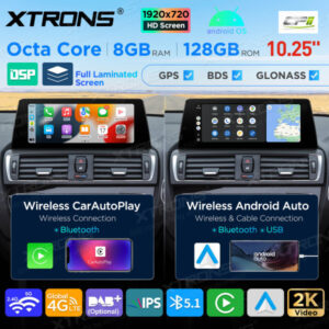 Alternative view of QAB12EVB12NER 10,25 Zoll Android Octa Core 8 GB + 128 GB Auto GPS Multimedia Player für BMW 1er F20 / F21 2er F23 Cabrio EVO Lenkrad Rechts