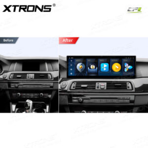 Alternative view of QLB42FVNB 14,9 Zoll Octa Core 4 + 64 GB Global 4G LTE Android Autoradio Multimedia Player mit vollständig laminiertem 2K IPS-Bildschirm für BMW 5er F10 / F11 NBT