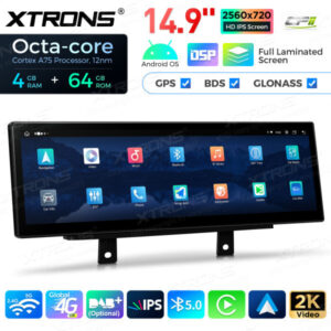 QLB42THNBR 14,9 Zoll Octa Core 4 + 64 GB Global 4G LTE Android Autoradio Multimedia-Player mit vollständig laminiertem 2K IPS-Bildschirm für BMW 3er F30 F31 F34 F35 / 4 Serie F32 F33 F36 NBT – Bild 12