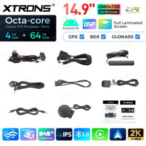 QLB42THNBR 14,9 Zoll Octa Core 4 + 64 GB Global 4G LTE Android Autoradio Multimedia-Player mit vollständig laminiertem 2K IPS-Bildschirm für BMW 3er F30 F31 F34 F35 / 4 Serie F32 F33 F36 NBT – Bild 16