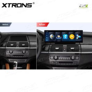 Alternative view of QLB42X5CIL 14,9 Zoll Octa Core 4 + 64 GB Global 4G LTE Android Autoradio Multimedia-Player mit vollständig laminiertem 2K IPS-Bildschirm für BMW X5 E70 / X6 E71 CIC
