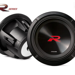 Alpine R2-W12D4 30 cm (12-Zoll) R-Series Subwoofer mit 4 Ohm Doppel-Schwingspule