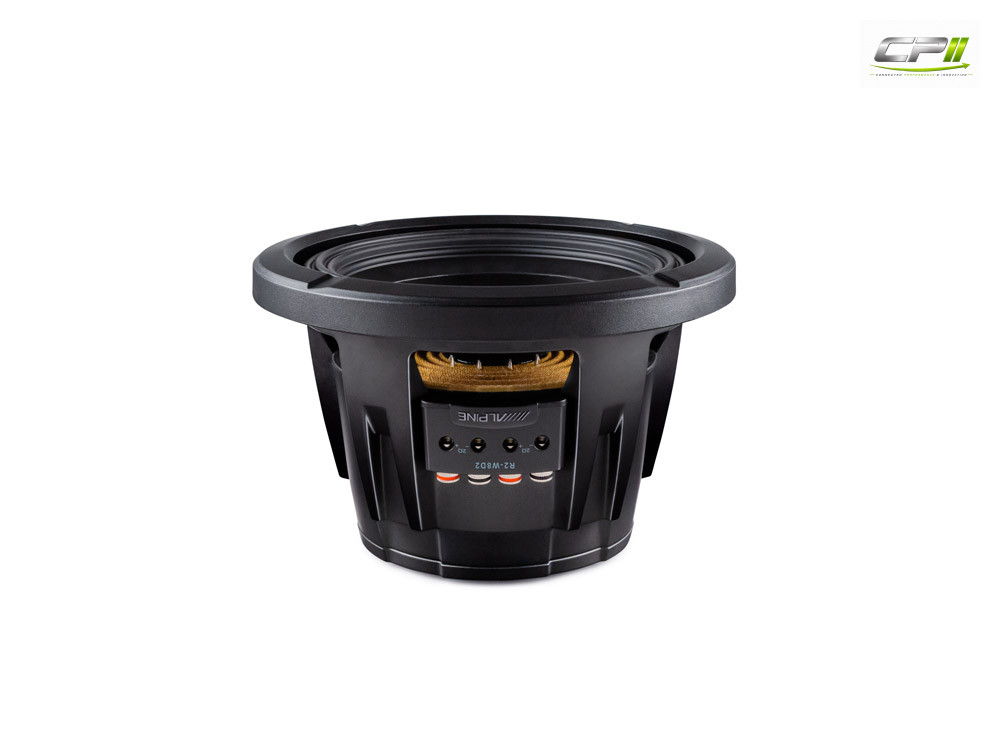 Alpine R2-W8D2 20 cm (8-Zoll) R-Series Subwoofer mit 2 Ohm Doppel-Schwingspule – R2-W8D2-03 CPII