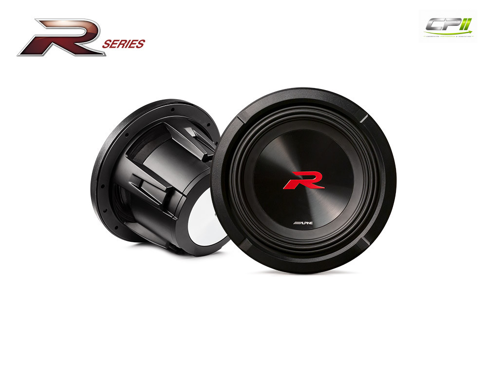 Alpine R2-W8D2 20 cm (8-Zoll) R-Series Subwoofer mit 2 Ohm Doppel-Schwingspule