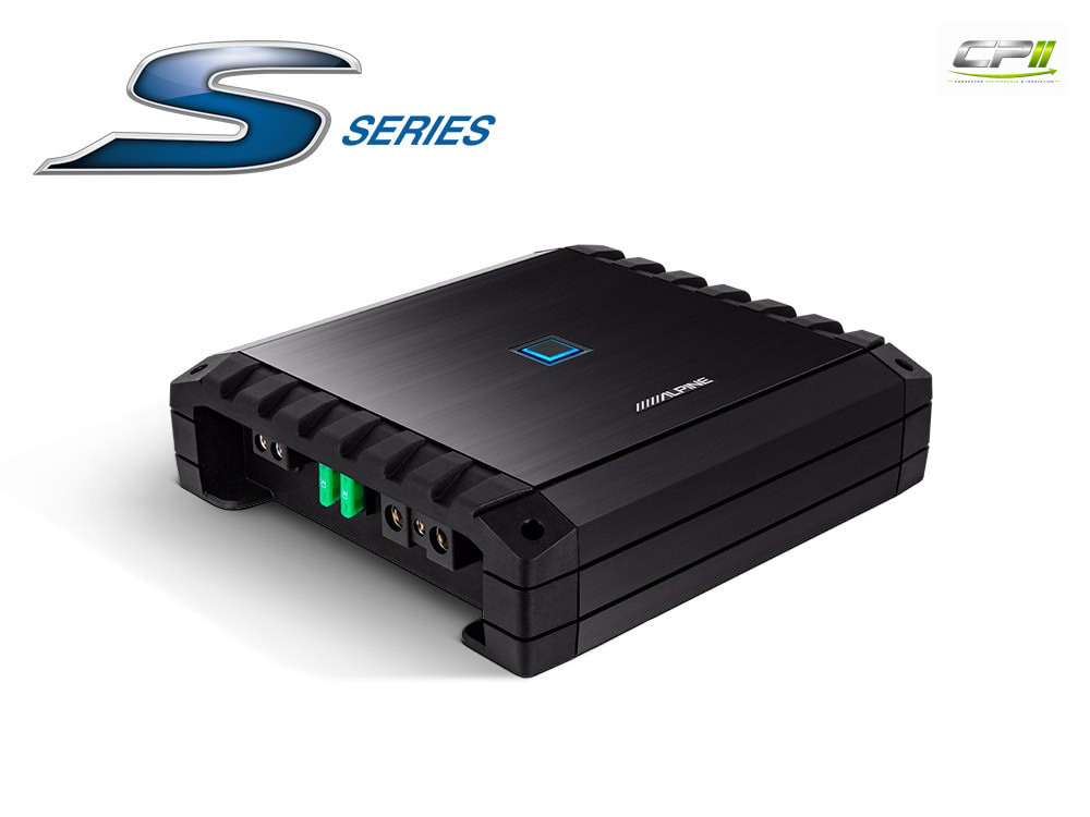 Alpine S2-A60M S-Series Mono-Verstärker - RMS Leistung 1x 600 W @ 2 Ohm