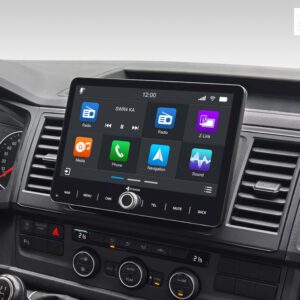 D9-V10W Premium Flex 160 GB Android Autoradio für VW | Skoda | Seat mit 4 x 100W Class-D Verstärker, 10,1 Zoll Display (hochauflösend), Inkl. Head-up-Display, Apple CarPlay und Android Auto