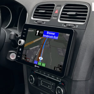 D9-V9W Premium 192 GB Android Autoradio für VW Golf 6, Golf 5 Plus, Tiguan mit 4 x 100W Class-D Verstärker, 9 Zoll Display (hochauflösend), Inkl. Head-up-Display, Apple CarPlay und Android Auto – Bild 8