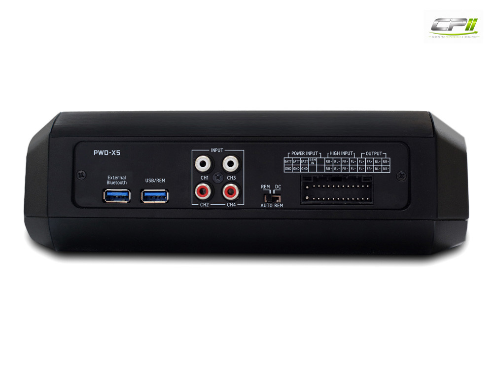 Alpine PWD-X5 4.1 DSP-Verstärker mit Subwoofer – PWD-X5-02 CPII