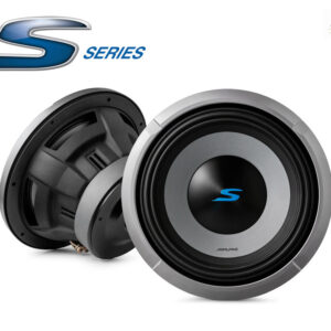 Alpine S2-W10D4 S-Series 25 cm (10-Zoll) Subwoofer mit 4 Ohm Doppelschwingspule