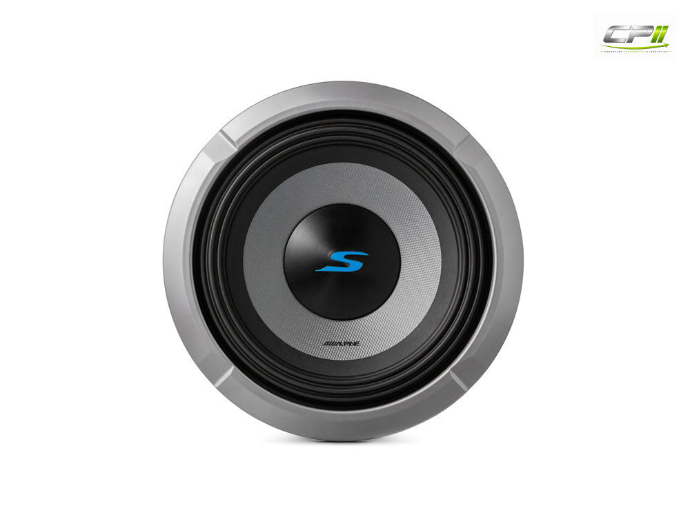 Alpine S2-W8D4 S-Series 20 cm (8-Zoll) Subwoofer mit 4 Ohm Doppelschwingspule – S2-W8D4-04 CPII