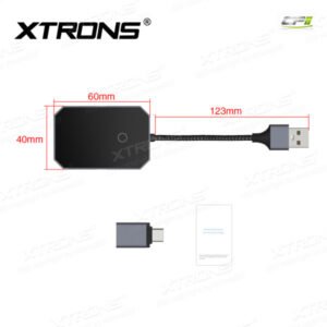 ACCP06 Kabelloser Carplay-Adapter mit USB-Typ-C-Anschluss für werkseitig installiertes kabelgebundenes CarPlay – Bild 5