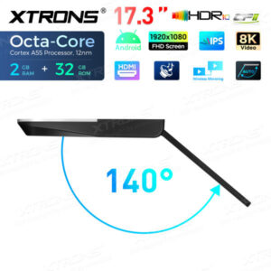 CM171AM 17,3-Zoll-Elektromotor-Octa-Core-Android-Auto-TV-Flip-Down-Monitor mit FHD-Bildschirm – Bild 9