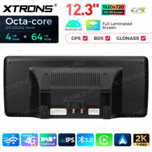 QLA22UCA12Q5L 12,3 Zoll Octa Core 4 + 64 GB Global 4G LTE Android Autoradio Multimedia-Player mit vollständig laminiertem 2K IPS-Bildschirm für Audi Q5 (2009-2017) LHD – Bild 14
