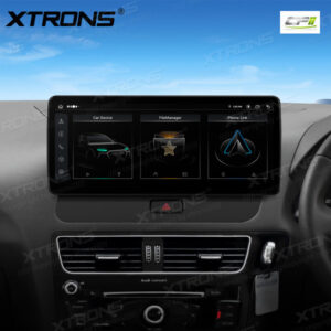 Alternative view of QLA22UCA12Q5R 12,3 Zoll Octa Core 4 + 64 GB Global 4G LTE Android Autoradio Multimedia Player mit vollständig laminiertem 2K IPS-Bildschirm für Audi Q5 (2009-2017) RHD Lenkrad Rechts
