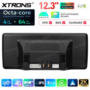 QLA22UHA12Q5L 12,3 Zoll Octa Core 4 + 64 GB Global 4G LTE Android Autoradio Multimedia-Player mit vollständig laminiertem 2K IPS-Bildschirm für Audi Q5 (2009-2017) LHD – Bild 14