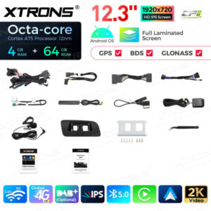 QLA22UHA12Q5L 12,3 Zoll Octa Core 4 + 64 GB Global 4G LTE Android Autoradio Multimedia-Player mit vollständig laminiertem 2K IPS-Bildschirm für Audi Q5 (2009-2017) LHD – Bild 16