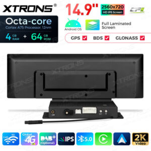 QLA42Q5NL 14,9 Zoll Octa Core 4 + 64 GB Global 4G LTE Android Autoradio Multimedia Player mit vollständig laminiertem 2K IPS-Bildschirm für Audi Q5 SQ5 (2017-2020) mit MIB2-System Lenkrad Links – Bild 15