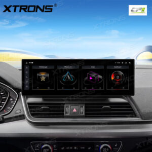 Alternative view of QLA42Q5NL 14,9 Zoll Octa Core 4 + 64 GB Global 4G LTE Android Autoradio Multimedia Player mit vollständig laminiertem 2K IPS-Bildschirm für Audi Q5 SQ5 (2017-2020) mit MIB2-System Lenkrad Links