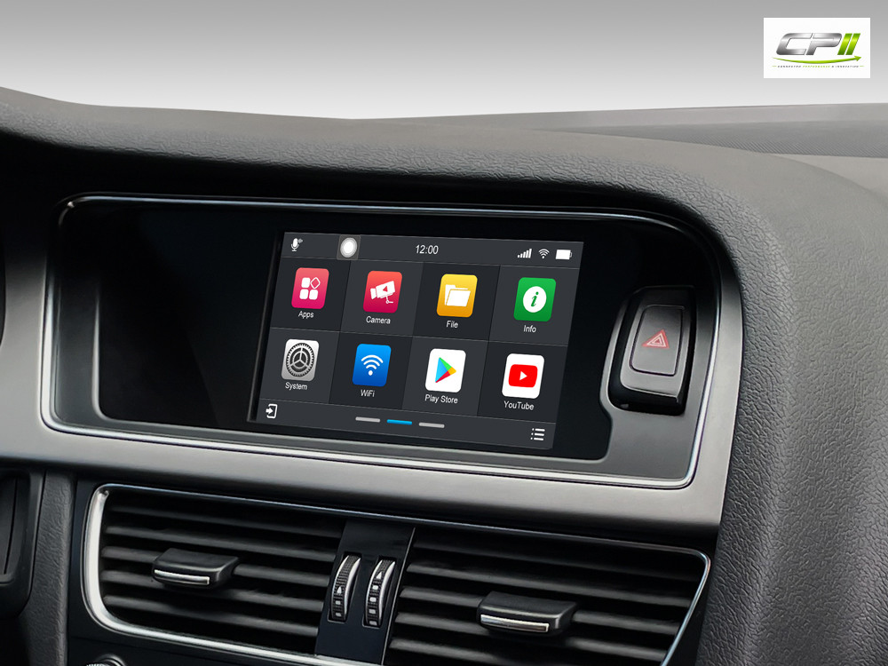 Android Autoradio für Audi A4 A5 Q5 mit 6,5 Zoll Display (hochauflösend), Inkl. Head-up-Display, Apple CarPlay und Android Auto – Bild 4