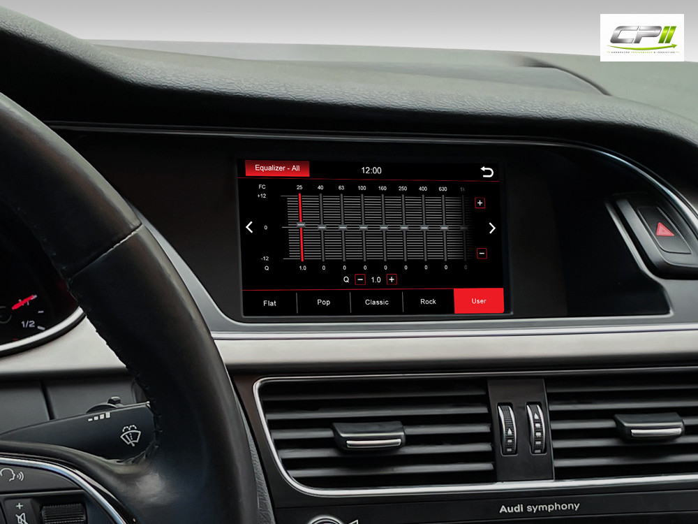 Android Autoradio für Audi A4 A5 Q5 mit 6,5 Zoll Display (hochauflösend), Inkl. Head-up-Display, Apple CarPlay und Android Auto – Bild 9