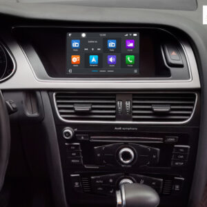 Android Autoradio für Audi A4 A5 Q5 mit 6,5 Zoll Display (hochauflösend), Inkl. Head-up-Display, Apple CarPlay und Android Auto