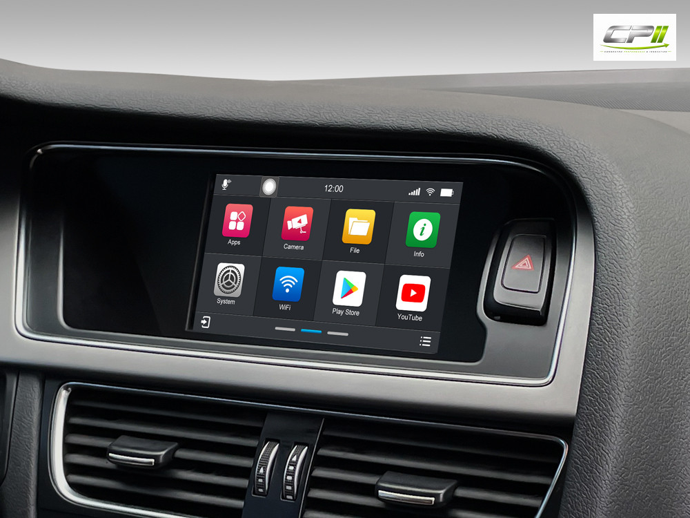 Android Autoradio für Audi A4 A5 Q5 mit 7 Zoll Display (hochauflösend), Inkl. Head-up-Display, Apple CarPlay und Android Auto 64GB – Bild 4